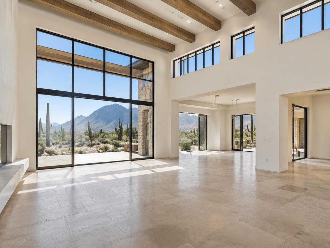 Before the redesign of Cave Creek Great Room Furnishing